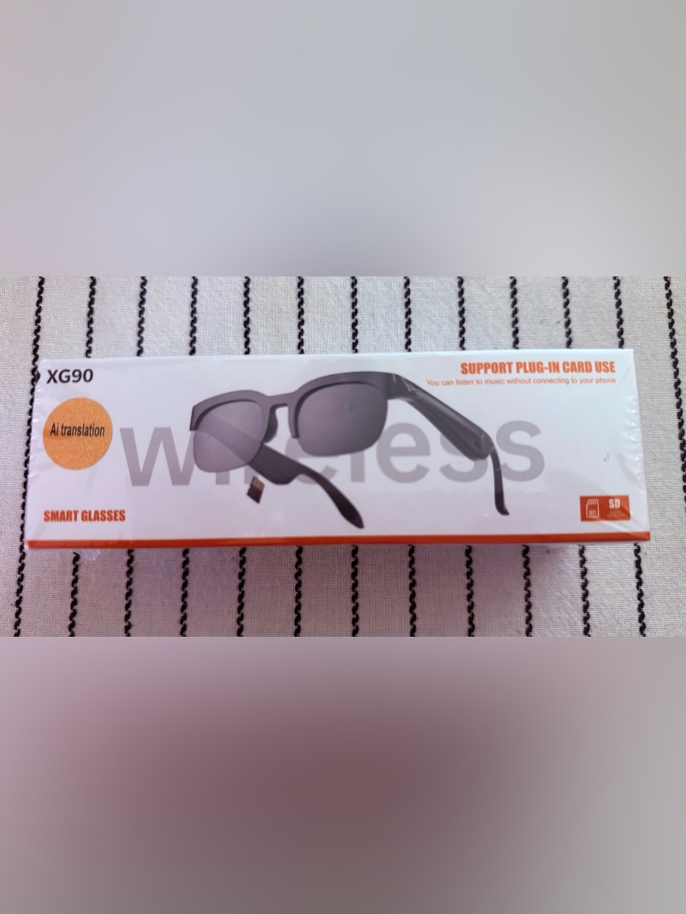Black Smart Sunglasses (XG90)